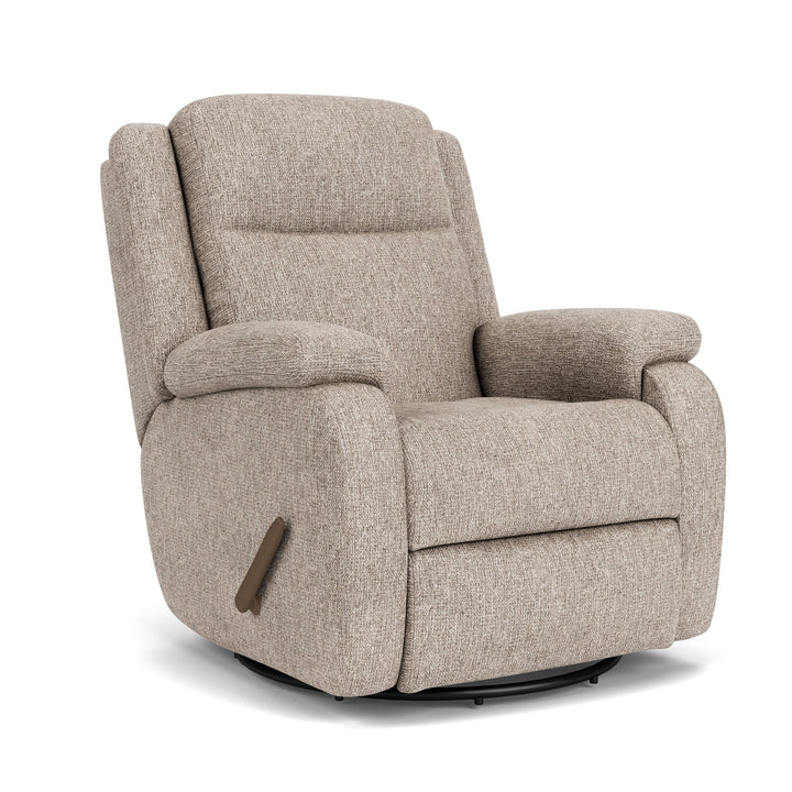 Magnus Swivel Gliding Recliner Beige