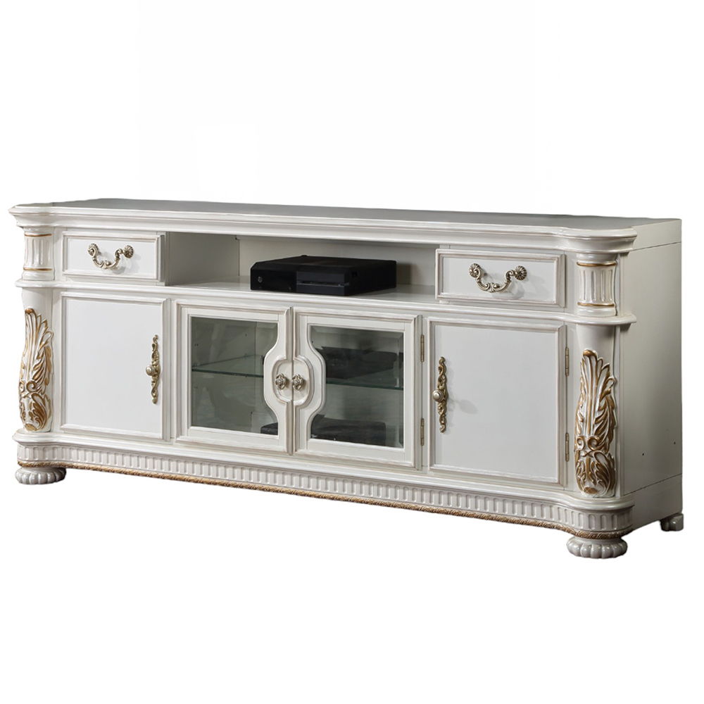 Vendome II - TV Stand - Antique Pearl