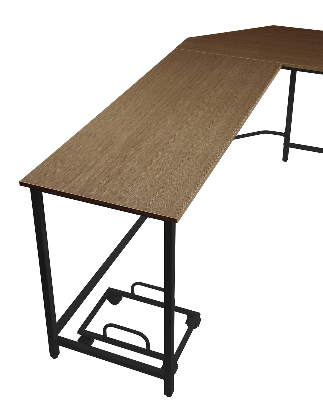 Bambina - Computer Desk - Black / Oak