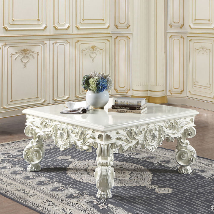 Adara - Coffee Table - Antique White