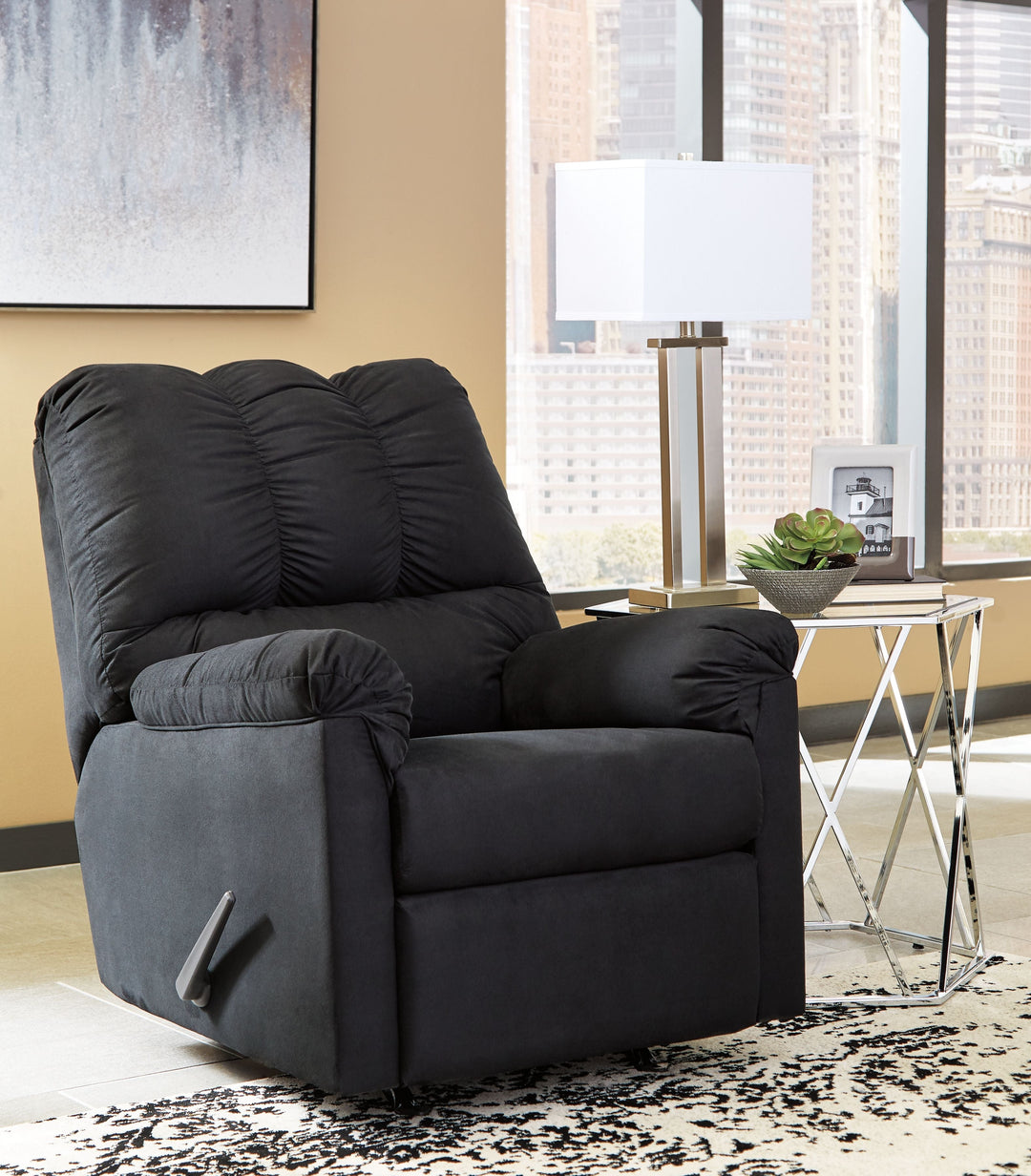 Darcy - Rocker Recliner - Black