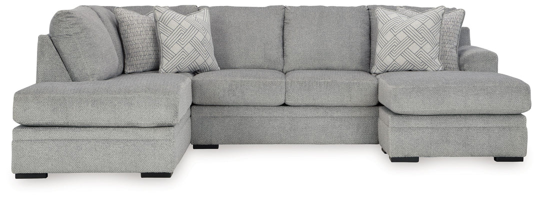 Casselbury - 2-Piece Sectional With Laf Corner Chaise - Cement by Ashley Furniture product image