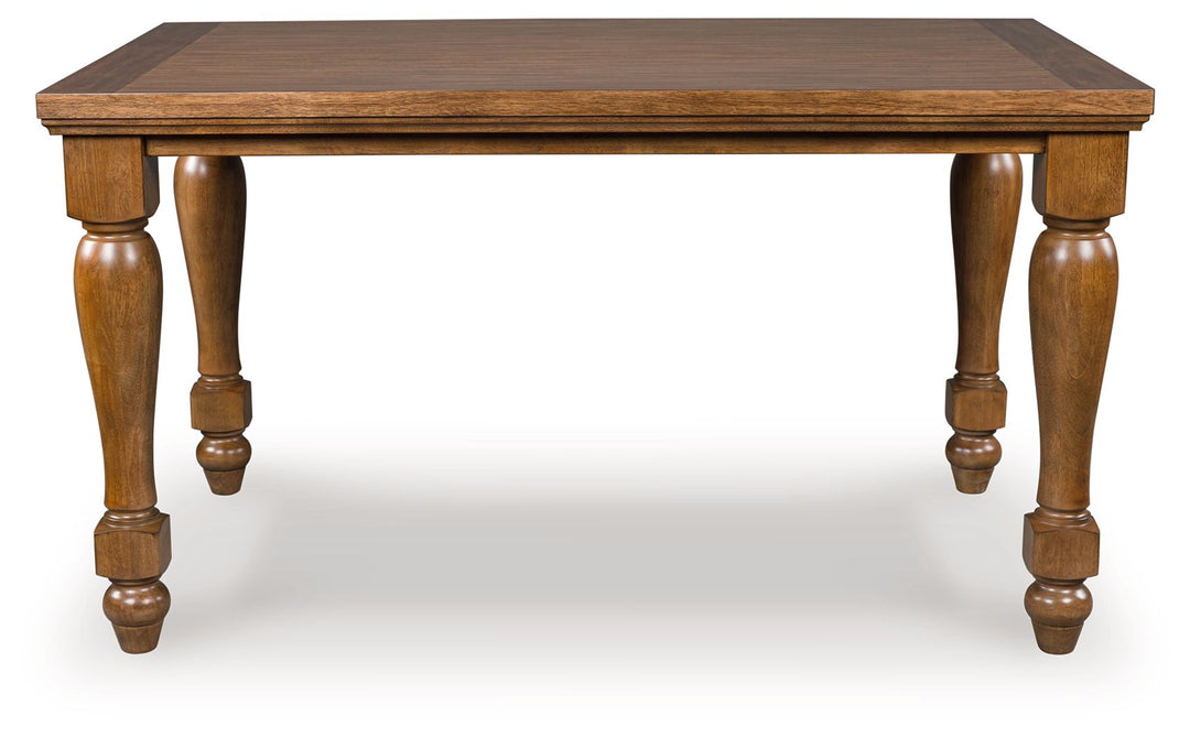 Greddinton - Rectangular Dining Room Counter Table - Brown by Ashley Furniture product image