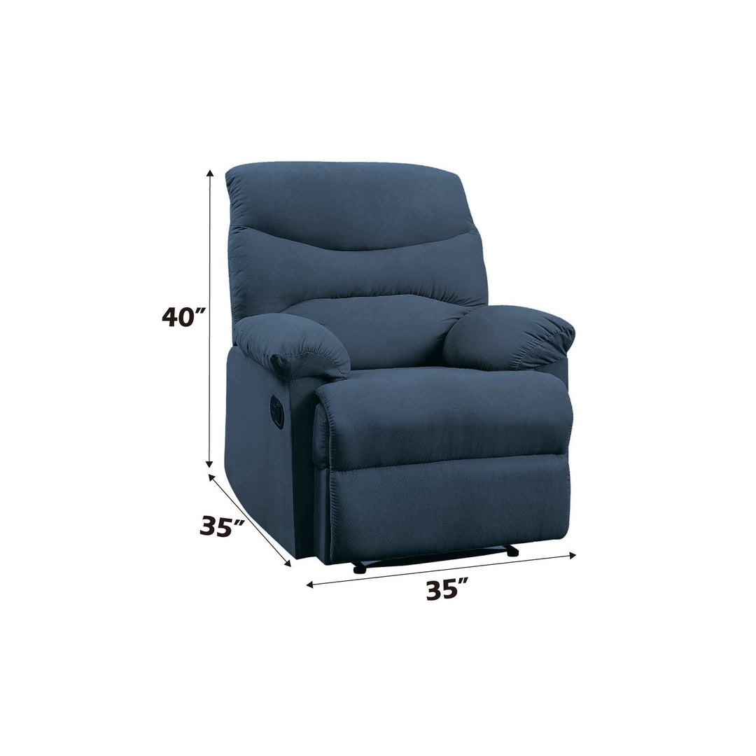 Arcadia - Woven Motion Recliner - Blue