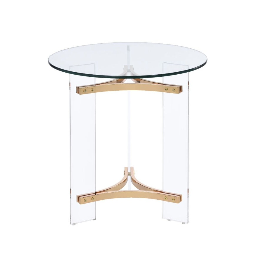 ACME Furniture Sosi End Table Gold