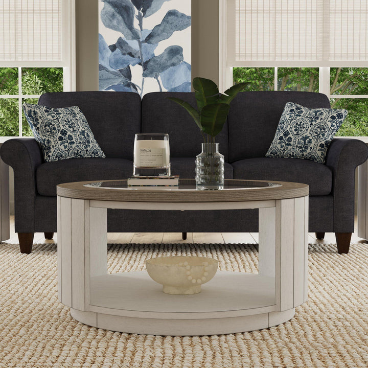 flexsteel-w1072-0341-melody-round-coffee-table-with-casters-white