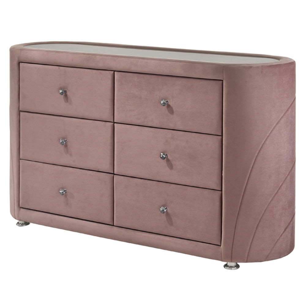 salonia-dresser-pink-velvet