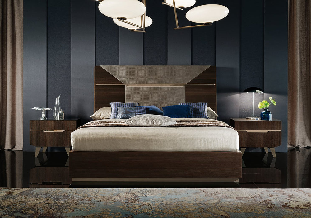 5 - Piece Accademia Queen Bedroom Set 3 - Piece Bedroom Set modern furniture Contempo Furniture