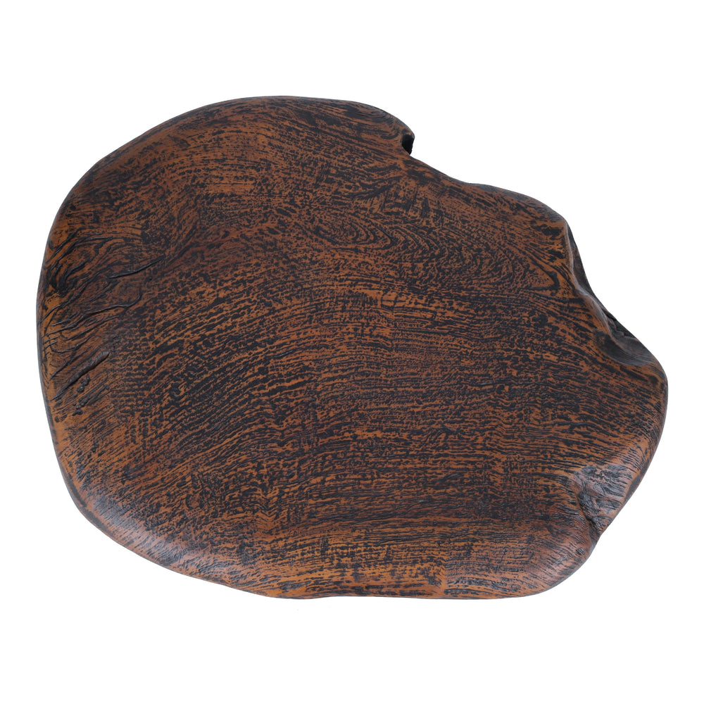 Katniss Reclaimed Teak Side/End Table - Ebonized Teak - view 3