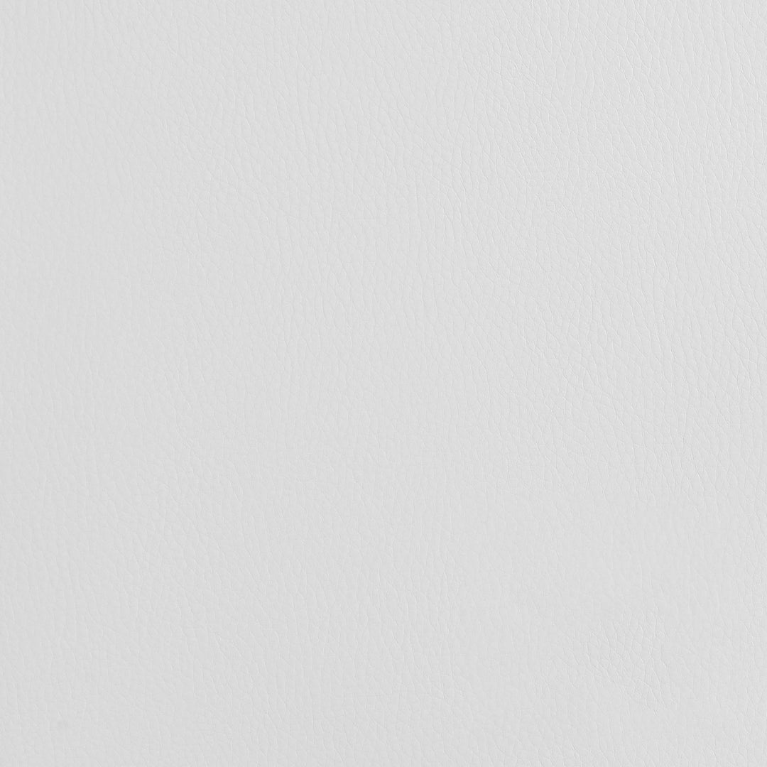 Coaster Furniture 500554 Bowman Round Upholstered Tufted Swivel Ottoman White