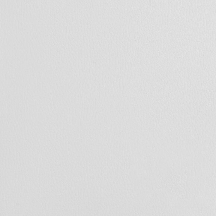 Coaster Furniture 500554 Bowman Round Upholstered Tufted Swivel Ottoman White