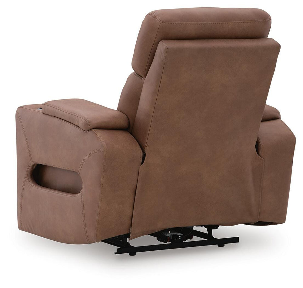 Clean-Slate Power Recliner - Dark Brown (7)