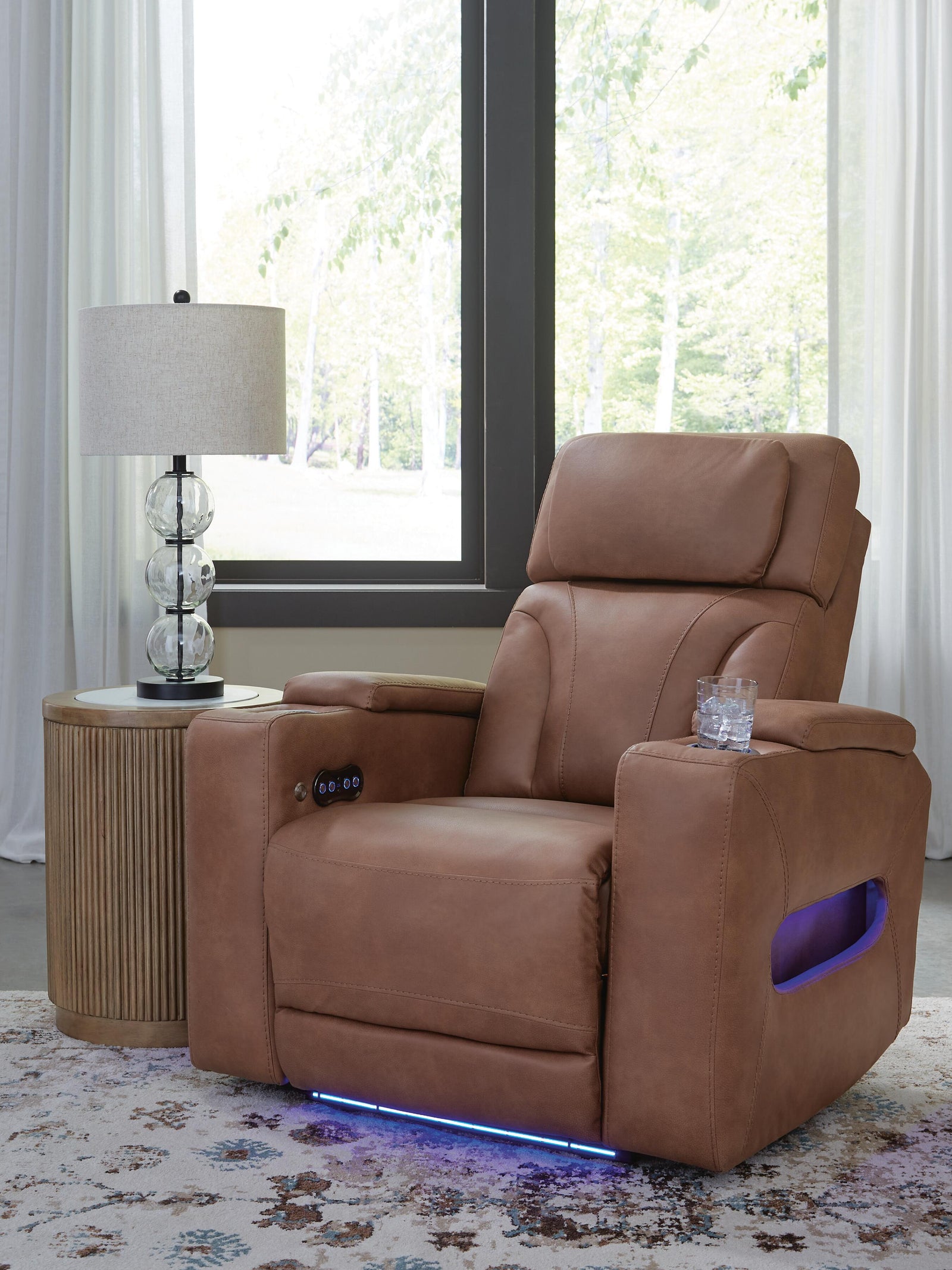 Clean-Slate Power Recliner - Dark Brown (2)