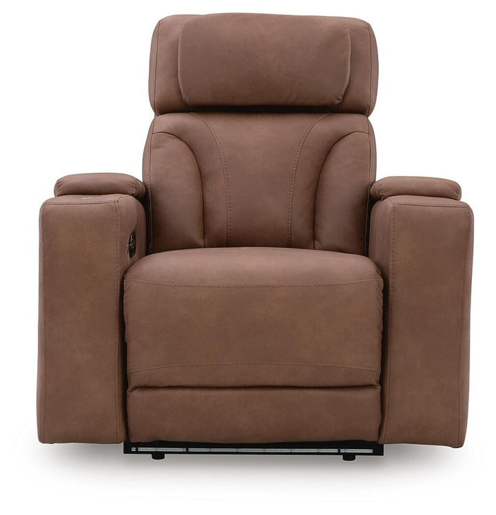 Clean-Slate Power Recliner - Dark Brown (5)