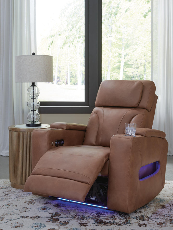 Clean-Slate Power Recliner - Dark Brown (8)