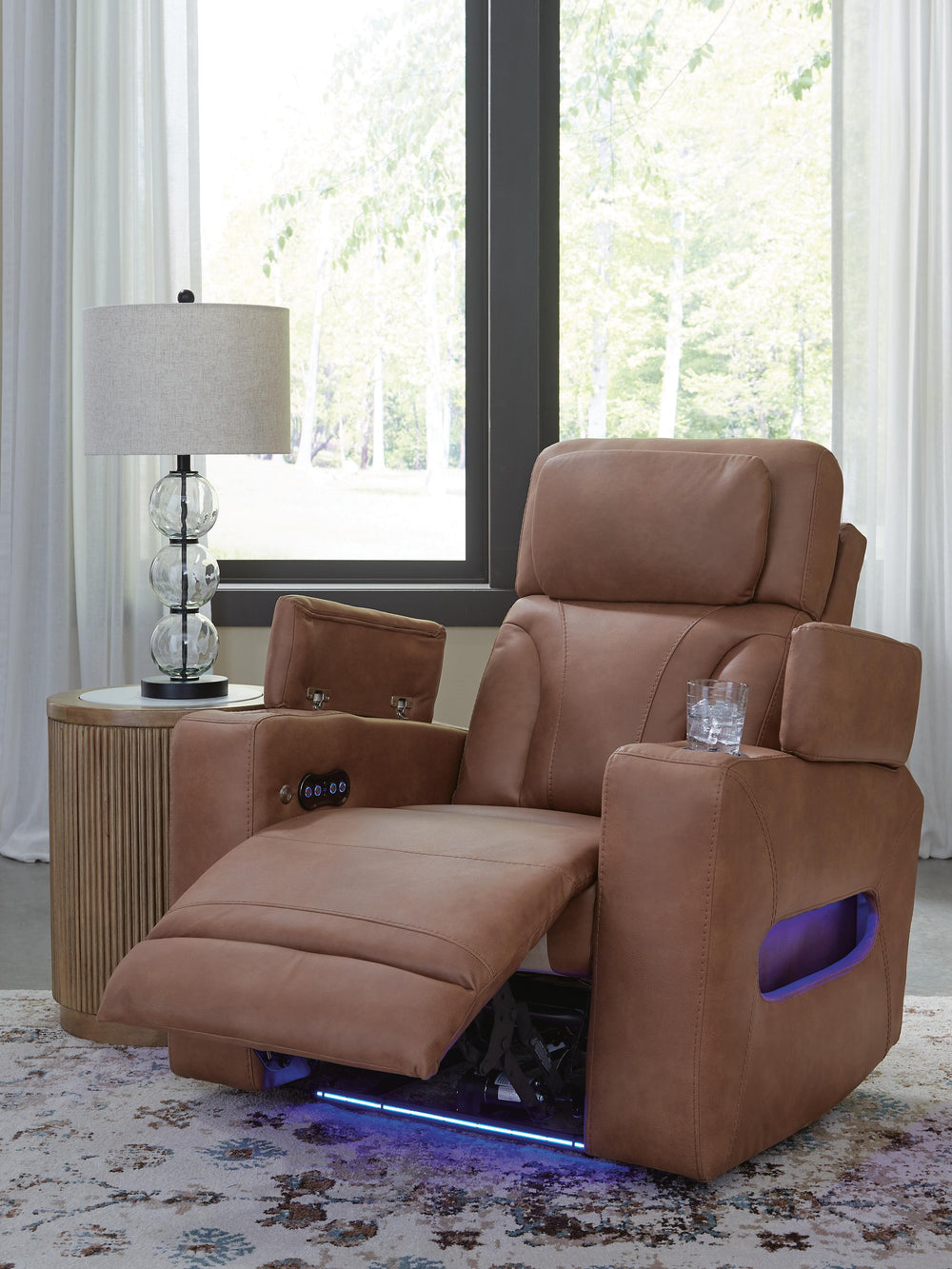 Clean-Slate Power Recliner - Dark Brown (9)