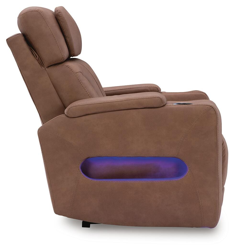 Clean-Slate Power Recliner - Dark Brown (6)