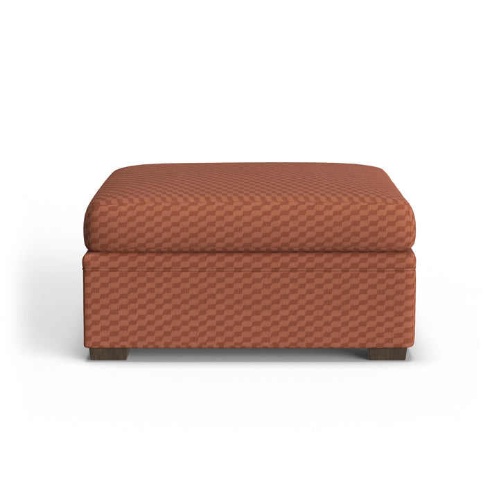Evelyn Fabric Square Cocktail Ottoman