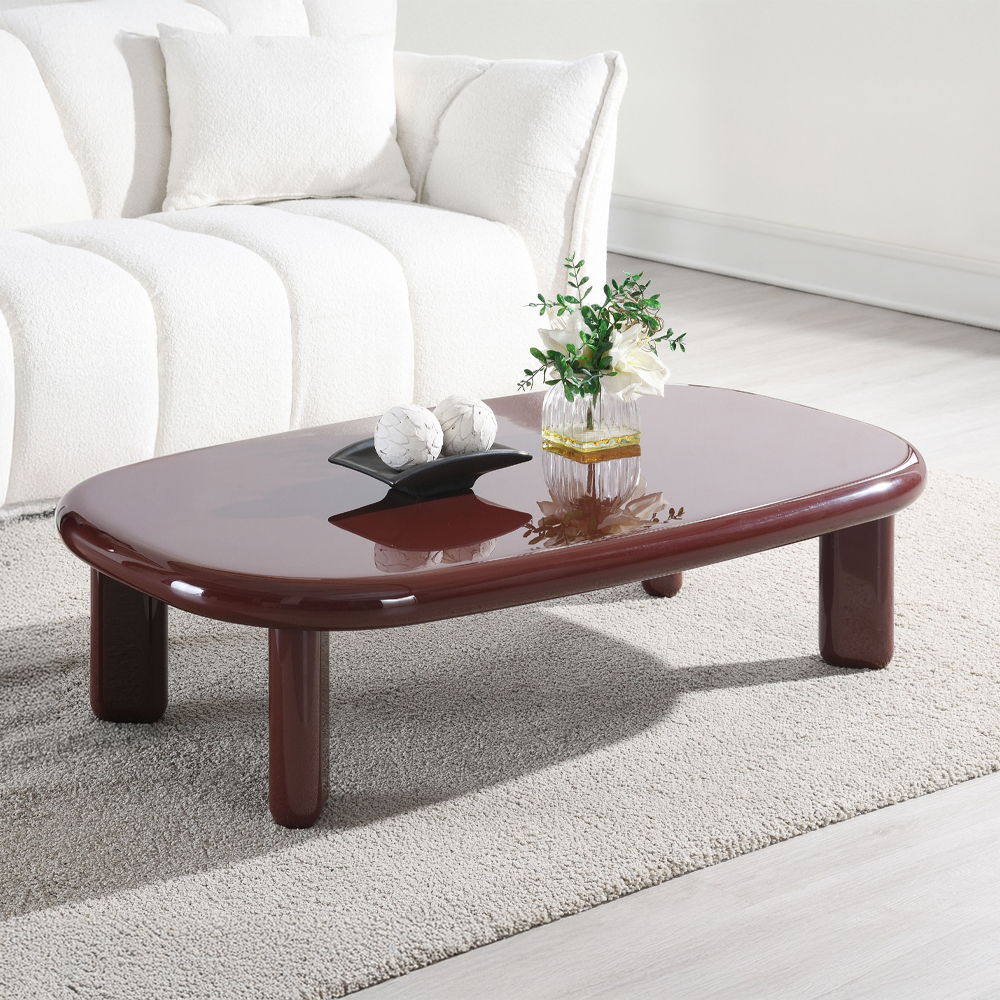 Eddie - Coffee Table - Red High Gloss