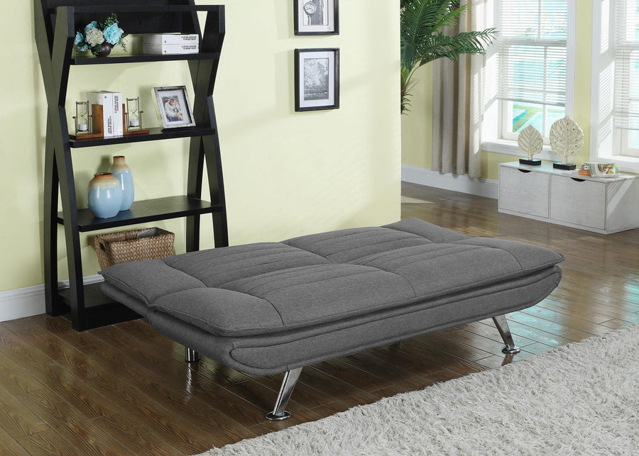 Coaster Furniture 503966 Julian Upholstered Tufted Convertible Sofa Bed Grey