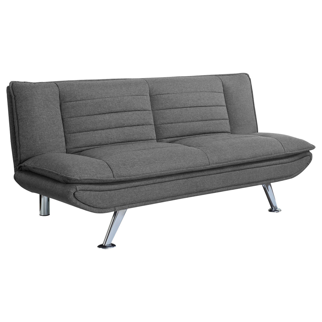 Coaster Furniture 503966 Julian Upholstered Tufted Convertible Sofa Bed Grey