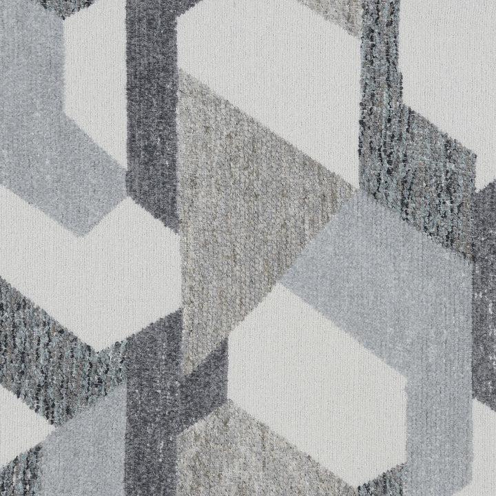 Coaster Furniture 504779 Storey Upholstered Sleeper Sectional Chaise Sofa Grey