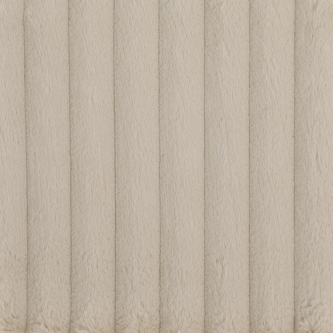 Coaster Furniture 504838 Ellorie Upholstered Channel Back Curved Loveseat Beige