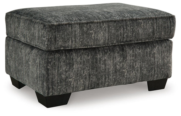 Lonoke Ottoman - Dark Gray (1)
