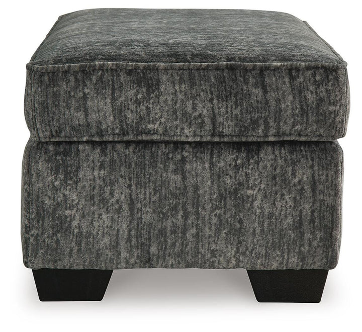 Lonoke Ottoman - Dark Gray (4)