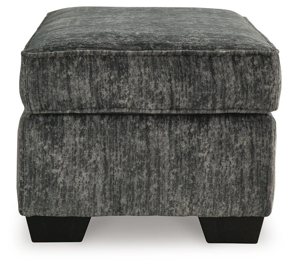 Lonoke Ottoman - Dark Gray (4)