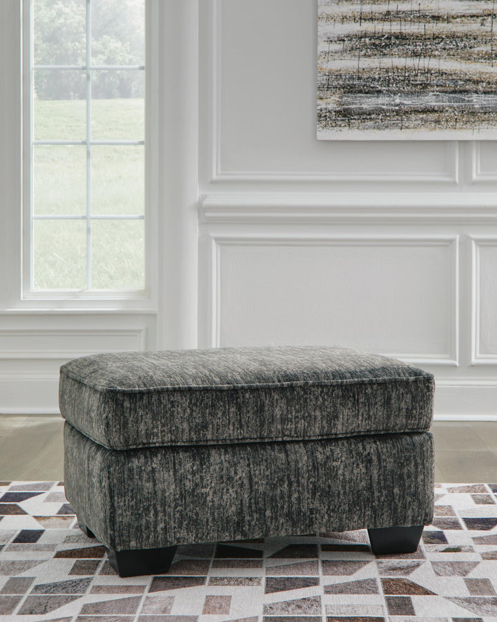 Lonoke Ottoman - Dark Gray (2)