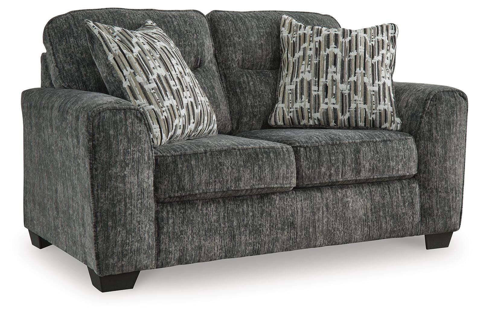 Lonoke Loveseat - Dark Gray (1)