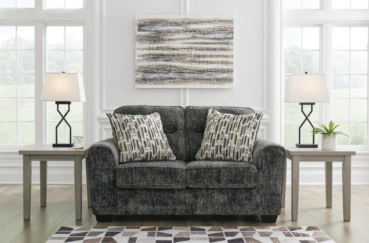 Lonoke Loveseat - Dark Gray (2)