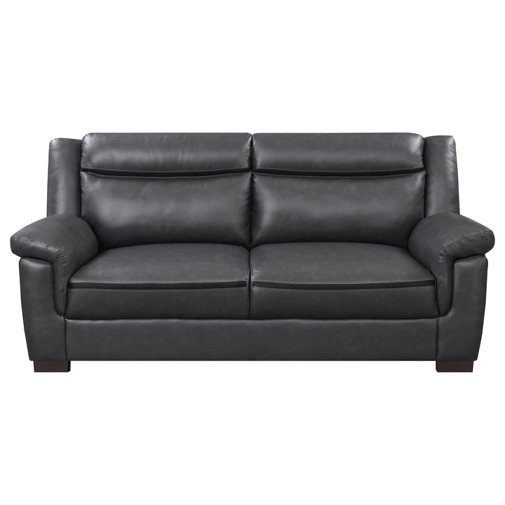 Coaster Furniture 506591 Arabella Upholstered Padded Arm Sofa Grey