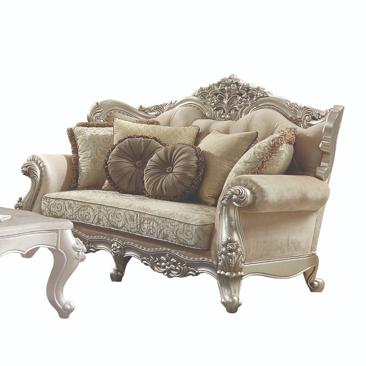 Bently Loveseat with 5 Pillows(Same Lv01580)