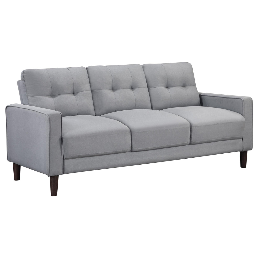 Coaster Furniture 506781 Bowen Upholstered Track Arm Tufted Sofa Grey