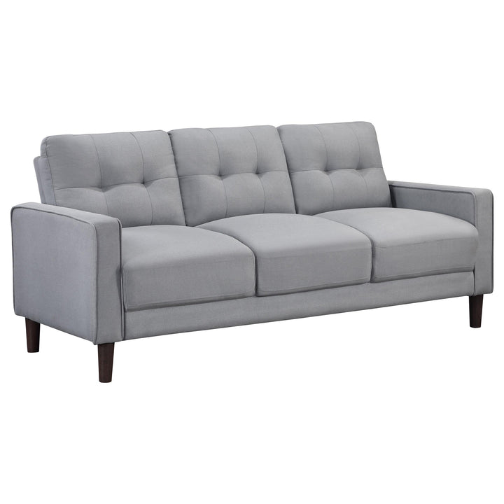 Coaster Furniture 506781 Bowen Upholstered Track Arm Tufted Sofa Grey