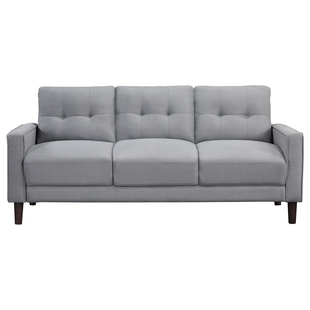Coaster Furniture 506781 Bowen Upholstered Track Arm Tufted Sofa Grey