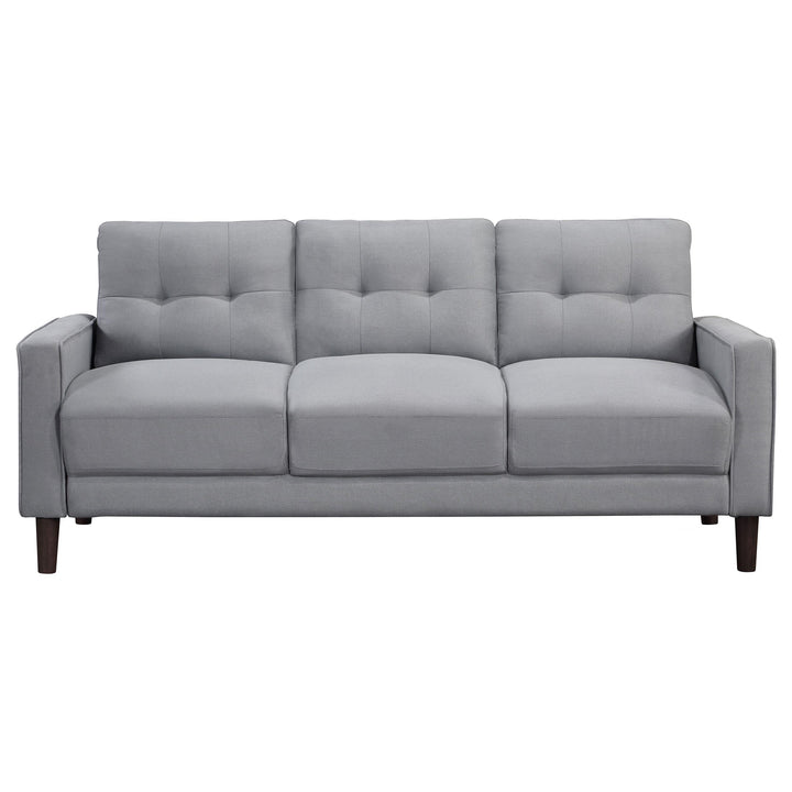 Coaster Furniture 506781 Bowen Upholstered Track Arm Tufted Sofa Grey