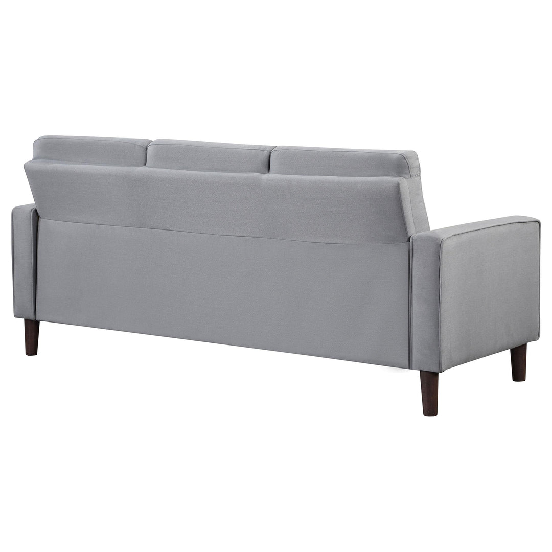 Coaster Furniture 506781 Bowen Upholstered Track Arm Tufted Sofa Grey