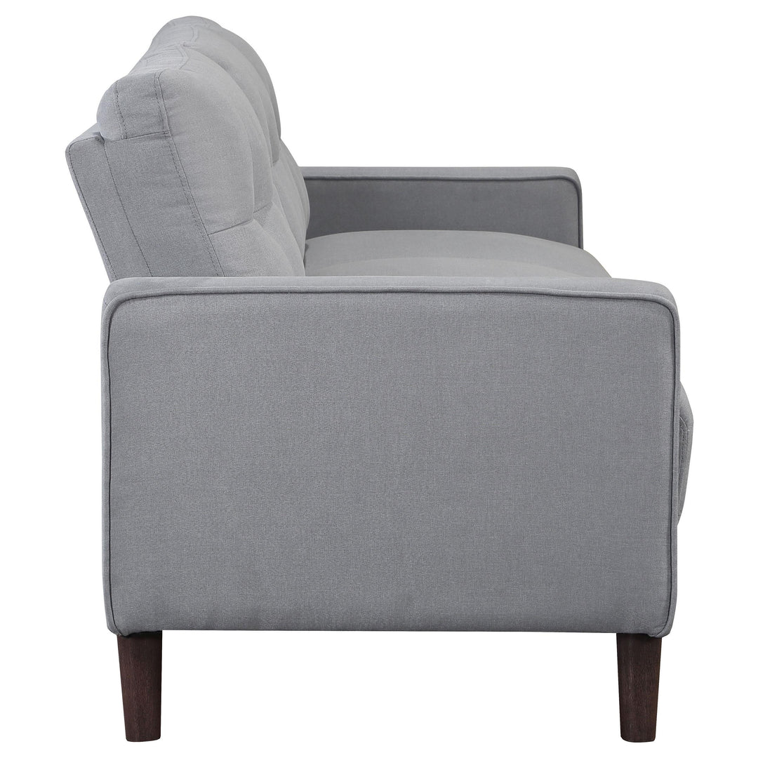 Coaster Furniture 506781 Bowen Upholstered Track Arm Tufted Sofa Grey