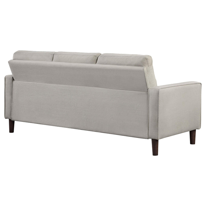 Coaster Furniture 506785 Bowen Upholstered Track Arm Tufted Sofa Beige