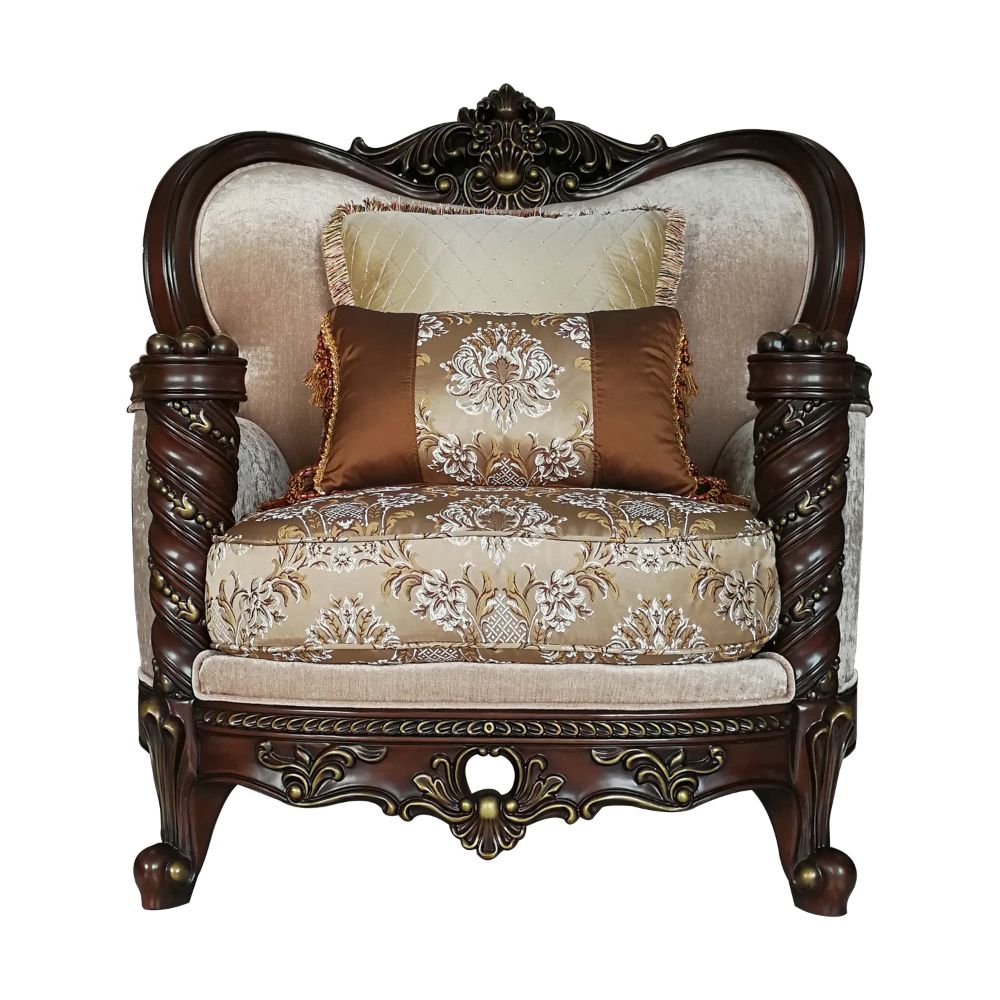 Devayne Chair with 2 Pillows(Same Lv01584)