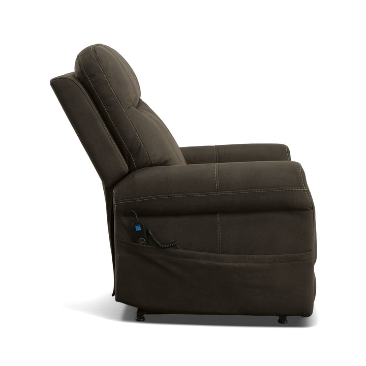 Jenkins Fabric Power Lift Recliner with Right