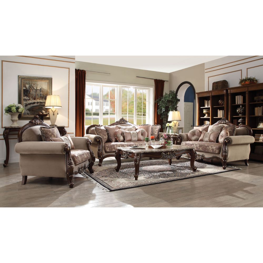 Mehadi Sofa with 8 Pillows