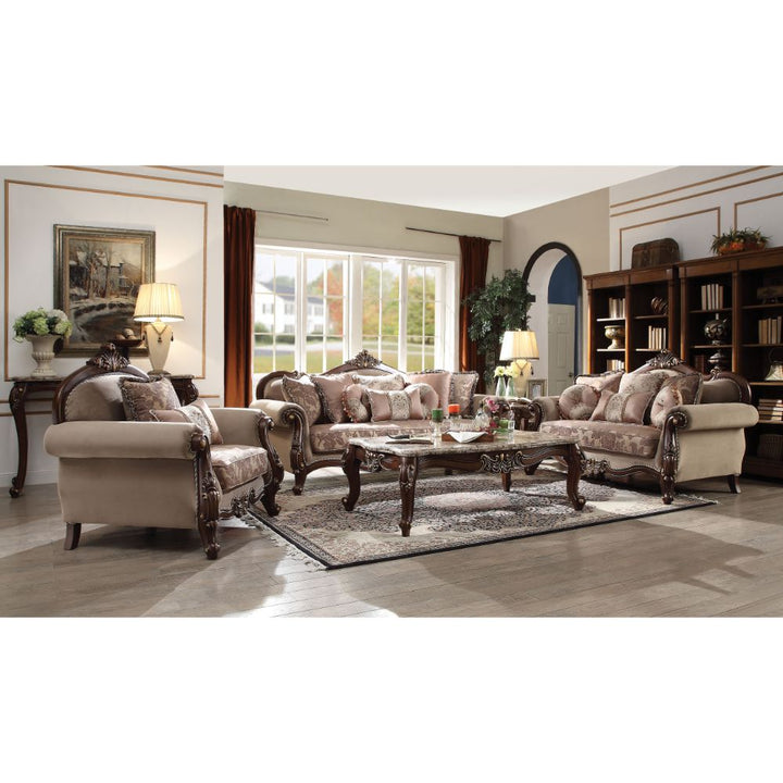 Mehadi Sofa with 8 Pillows