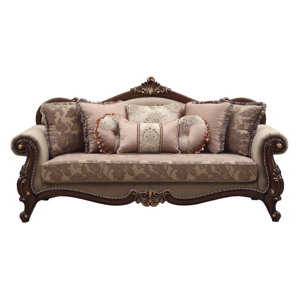 Mehadi Sofa with 8 Pillows