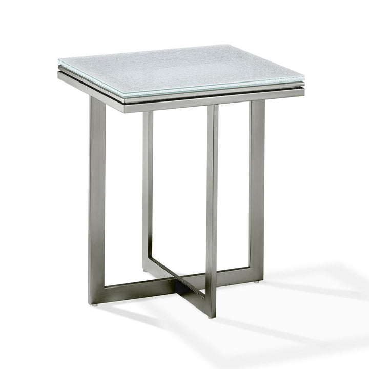 Modus Furniture 5Wt722 Eliza End Table In Ultra White
