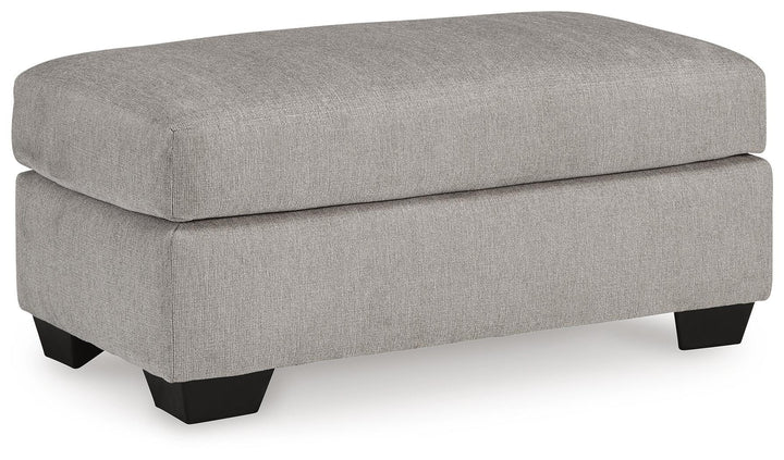Avenal Park Ottoman - Gray (1)