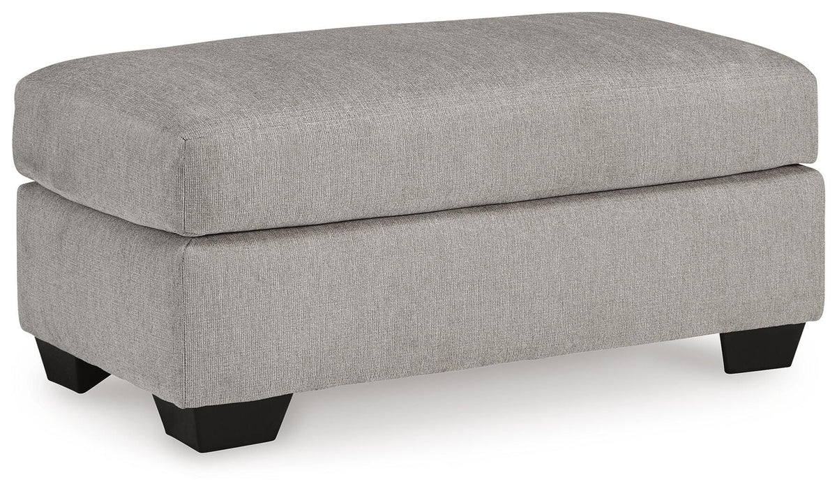 Avenal Park Ottoman - Gray (1)
